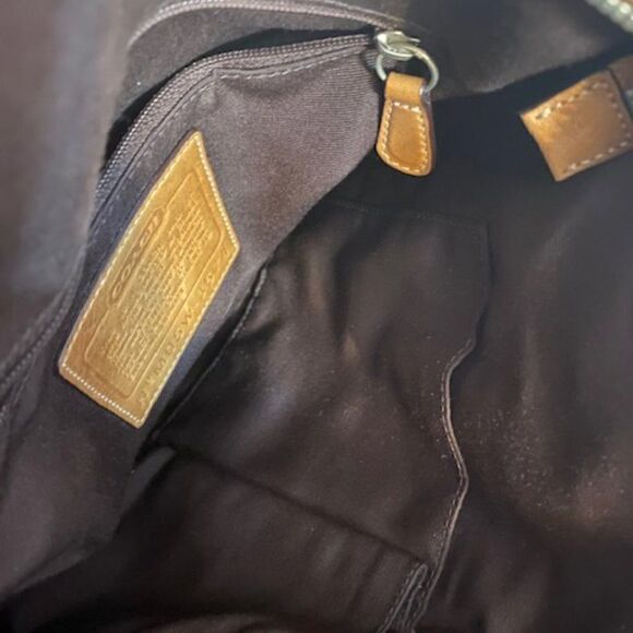 Coach Signature Jacquard Canvas and Leather Soho Duffle Bag M05W-3574 - Picture 5 of 7